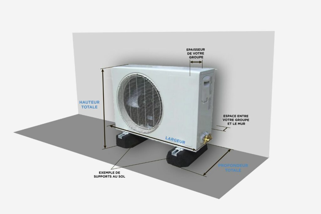 Trouvez la taille de votre cache clim